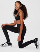 DQ8836 NIKE GIRLS' ONE DRI-FIT LEGGINGS BLACK SIZE WOMEN XL - Brand New