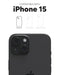 MOPHIE JUICE PACK IPHONE 15 BATTERY CASE LEGENDARY POWER & PROTECTION BLACK - Like New