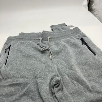 PRO STAR MEN'S FIT FLEECE LINED DRAWSTRING JOGGERS - SIZE: MEN 3XL - LIGHT GRAY - Brand New