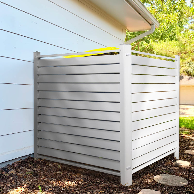 Elevens 48" W X 48" H Outdoor Privacy Fence Panels for Air Conditioner/Trash Can - Like New