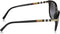 BURBERRY 4216 SUNGLASSES 30018G - FRAME BLACK/GOLD/WHITE/TAN/RED - Like New