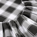 KATHY IRELAND 100% TURKISH COTTON FLANNEL SHEET SET - KING - GINGHAM PLAID - Brand New