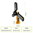 GOGREEN POWER PROP MULTI-USE WORKLIGHT, RED STROBE GG-PROPEL - YELLOW - Like New