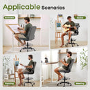 AMSEATEC DRAFTING CHAIR TALL OFFICE CHAIR WITH FOOTREST FOR STANDING DESK - Like New