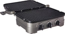 Cuisinart Griddler Gourmet 5 in 1 Countertop Griddle & Grill - Scratch & Dent