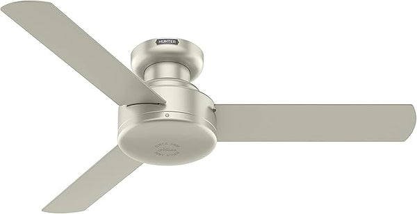 Hunter Fan Company 52403 Presto Ceiling Fan CC52403 - Matte Nickel - Like New