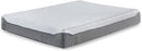 SIGNATURE DESIGN BY ASHLEY QUEEN SIZE CHIME ELITE 12"  - GREEN TEA CHARCOAL - Brand New