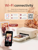 HPRT PHOTO PRINTER 4"X6",+20 SHEETS&1 RIBBON,WI-FI WIRELESS INSTANT PICTURE - Brand New