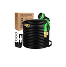 GENERIC EXPANDABLE GARDEN HOSE WALL HOOK 100FT WATER HOSE - BLACK100/GREEN - Like New