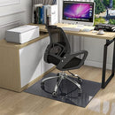 NATSUKAGE GLASS CHAIR MAT 36" X 36" 1/4" THICK TEMPERED MAT A-GE10013 - GRAY - Like New