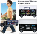 JODUDLR Toddler Toys for 3-4 Year Old Boys Large Transport Cars Carrier - BLACK - Like New