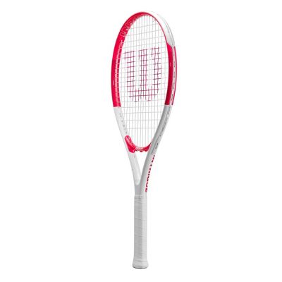 WILSON INTRIGUE TENNIS RACQUET - RED/WHITE - Like New