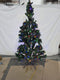 GENERIC CHRISTMAS TREE WITH PINE CONES AND BERRIES 2.1M (6.89FT) - GREEN - Like New