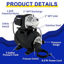 LANCHEZ 1.6 HP Shallow Well Pump 1340 GPH Stainless Steel Water Transfer Pump - Like New