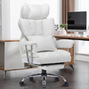 EFOMAO DESK OFFICE CHAIR 400LBS BIG AND TALL OFFICE CHAIR - WHITE - Like New
