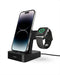 BELKIN MAGNETIC 2-IN-1 LIGHTNING CHARGING DOCK FOR APPLE IPHONE AND WATCH BLACK - Like New