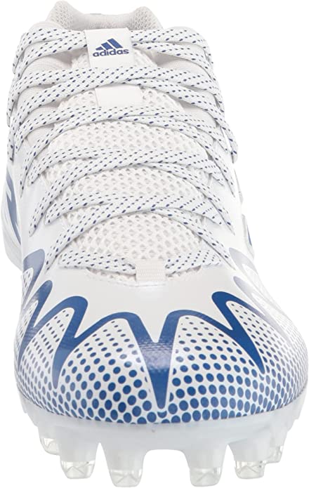 GZ3872 Adidas Men Freak 22 Football Cleats White/Team Royal Blue Size 9.5 - Like New