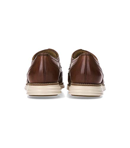 C26471 MEN'S COLE HAAN ORIGINAL GRAND SHORTWING OXFORD WOODBURY IVORY SIZE 10 - Like New