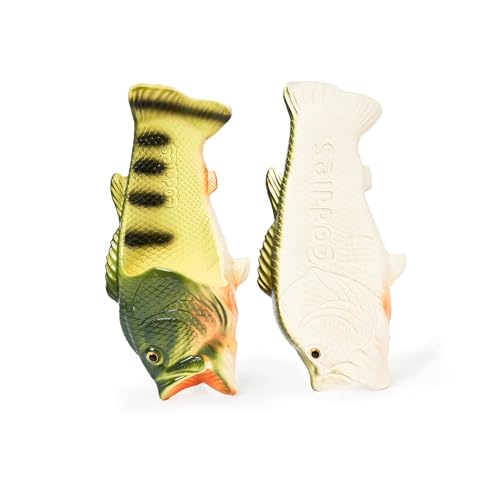 Coddies Fish Flip Flops | The Original Fish Slippers | Funny Gift, Unisex - Like New