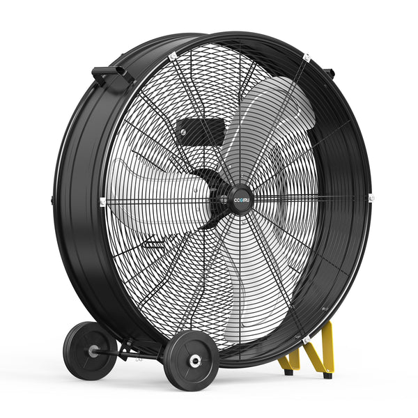 CCGIRU 13000 CFM 30" HIGH VELOCITY INDUSTRIAL DRUM FAN 3-SPEED - Scratch & Dent