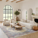 Nourison Home House Names Grafix Area Rug 6' x 9' GRF14 - Ivory/Pink - Like New
