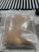 KATHY IRELAND 3PC. WAFFLE DOWN ALTERNATIVE COMFORTER SET - 940728 - RUST - KING - Brand New