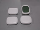 TH2+TH3 IN/OUTDOOR WIRELESS THERMO-HYGROMETER KIT TH2 X 1 TH3 X 3 PACK - WHITE Like New