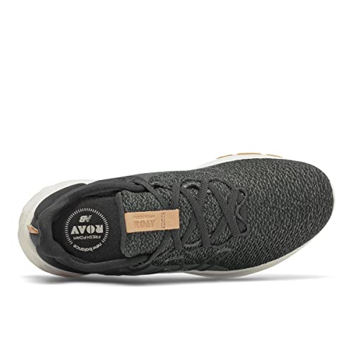 NEW BALANCE WOMEN'S FRESH FOAM ROAV V2 SNEAKER - SIZE WOMEN 10 BLACK/SEA SALT - Brand New