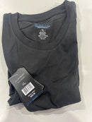 BLACK ICE PLAIN SHORT SLEEVE T-SHIRT - SIZE: MEN XL - BLACK - Brand New