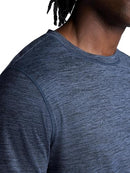 Gaiam Men's Everyday Basic Crewneck Top  GAM181TS03352-CGRY/HEA-M - M - Brand New