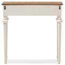 Baxton Studio Style Weathered Oak White Wash Distressed B01MR0YC1A - NEW - Brand New