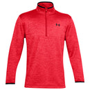 UNDER ARMOUR FLEECE 1/2 ZIP - LOOSE FIT - SIZE: MEN S - RED - Brand New