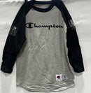 T137 Hanes Champion Raglan Sleeve Baseball T-Shirt New