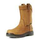 10029138 ARIAT MEN'S TURBO PULL-ON CSA WATERPROOF CARBON BOOT SIZE 8.5 AGED BARK - Like New
