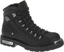 HARLEY DAVIDSON HARLEY-DAVIDSON MEN'S ELECTRON LEATHER MOTORCYCLE SIZE 9.5 - Like New
