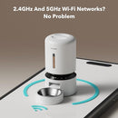 PETLIBRO AUTOMATIC CAT FEEDER 5G WIFI DOG FEEDER FRESHNESS PRESERVATION - WHITE - Like New
