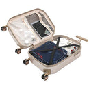 KENSIE WOMEN'S GEMSTONE LUGGAGE SET, ROSE GOLD, 20-INCH CARRY-ON - ROSE GOLD - Brand New