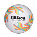 WILSON PENTAGON PRO SOCCER BALL: SIZE 4 - BRIGHT - Like New
