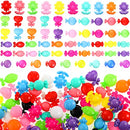 JANINKA 120 PIECES SELF HINGE PLASTIC HAIR CLIPS GIRLS - Scratch & Dent