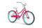 HUFFY GOOD VIBRATIONS KIDS BEACH CRUISER, 24-INCH - PINK - Like New