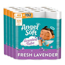 Angel Soft Toilet Paper with Fresh Lavender Scented Tube B09R4T7L6B-NEW - Brand New