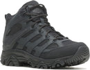 MERRELL MEN'S MOAB 3 MID WATERPROOF TACTICAL BOOTSE - SIZE: MEN 9.5W - BLACK - Like New