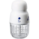 BC BABYCARE BABY FOOD MAKER-GLASS BABY PUREE BLENDER FOR FRUIT,MINI - WHITE - Like New