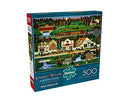 BUFFALO GAMES CHARLES WYSOCKI AMERICANA COLLECTION YANKEE WINK HOLLOW PUZZLE 500 - Like New