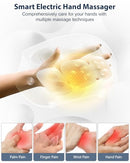 CINCOM HAND MASSAGER CORDLESS HAND MASSAGER WITH HEAT AND COMPRESSION - WHITE - Like New