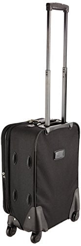 ROCKLAND EXPANDABLE SPINNER CARRY ON, BLACK, 19-INCH - BLACK - Like New