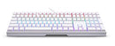 CHERRY WIRED MECHANICAL GAMING KEYBOARD ALUMINUM HOUSING MX RED SWITCHES - WHITE - Like New