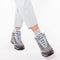 158258 SKECHERS WOMEN Trego - Rocky Mountain Hiking Boot Gray Size 7 - Like New