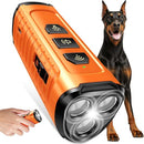 CBER S 5 MODES ANTI BARKING DEVICE FOR DOGS 50FT CONTROL DEVICE - ORANGE/BLACK - Like New