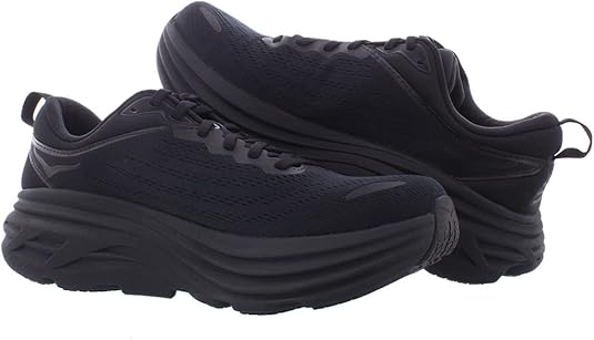 1127953 Hoka Men's Bondi 8 Black/Black 10 Wide - Like New